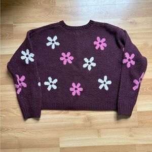 SO Floral Sweater